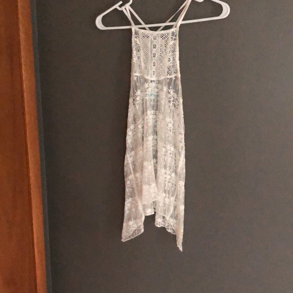 Maurices lace overshirt Sz M - Picture 2 of 2